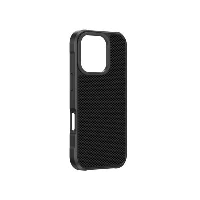 Etui pancerne AMAZINGTHING Titan Max Case z włóknami aramidowymi 600D do iPhone 16 Pro - czarne
