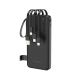 Powerbank Wozinsky W11-B 10000mAh 10W z wbudowanymi kablami i latarką - czarny