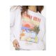 5. Bluza damska RIP CURL Hayley O O/S Drop Shldr Crew biała