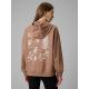 2. Bluza dresowa loose z kapturem damska 4F 4FRSS26TSWSF2836-83S