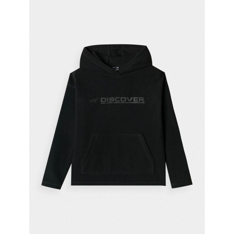 5. Polar z kapturem regular chłopięcy 4F Junior 4FJWAW24TFLEM213-20S