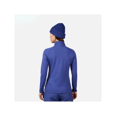 3. Bluza damska ROSSIGNOL W MID LAYER STRETCH HZ niebieska