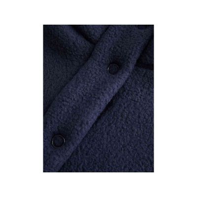 5. Bluza  Peak Performance W Fleece Snap T Neck niebieski