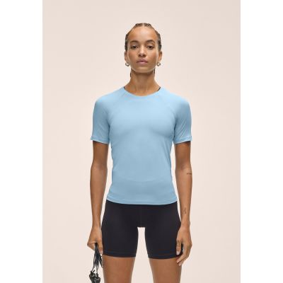 Koszulka damska CASALL Essential Tee kolor niebieski
