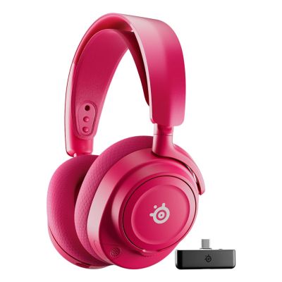 4. Steelseries Arctis Nova 7X Gen 2 Zestaw słuchawkowy Bezprzewodowy Opaska na głowę Gaming Bluetooth Purpurowy