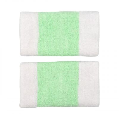 2. Frotki na nadgarstek Nike Swoosh Doublewide Wristbands 2 szt. N0001586117OS