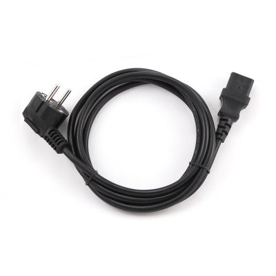 3. Kabel GEMBIRD PC-186-VDE (C13 / IEC C13 / IEC 320 C13 - Schuko ; 1,8m; kolor czarny)