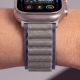 6. Pasek Tech-Protect Nylon Pro na Apple Watch 44 / 45 / 46 / 49 mm - granatowo-szary