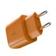 4. Ładowarka sieciowa Puro Pro Lite 30 W USB-C - pomarańczowa
