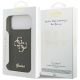 8. Etui Guess Fixed Glitter Big 4G na iPhone 17 Pro Max - czarne