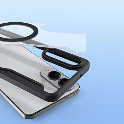 7. Etui Dux Ducis Skin X Pro z MagSafe na Samsung Galaxy S25 Edge - czarne