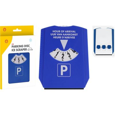 12. TARCZA PARKINGOWA SKROBACZKA 2W1 SHELL