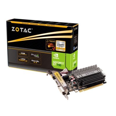 3. Karta graficzna ZOTAC GeForce GT 730 Zone Edition 4GB DDR3 L-P