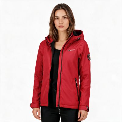 4. Softshell damski Geographical Norway TAKENI DB RED LADY 009 (WY9179F/GN-RED)