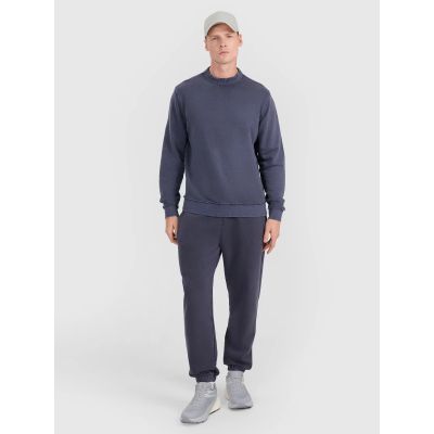 2. Bluza dresowa nierozpinana bez kaptura męska 4F 4FWSS25TSWSM1739-22S