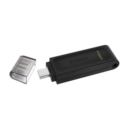 8. KINGSTON FLASH 128GB USB-C 3.2 Gen1 DataTraveler 70