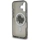 7. Etui Karl Lagerfeld IML Glitter Karl & Choupette Sketch Logo MagSafe na iPhone 16 - czarne