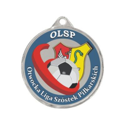 Medal metalowy z nadrukiem kolorowym LuxorJet