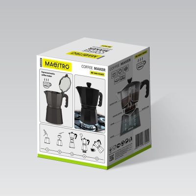 11. Kawiarka na 6 filiżanek MR-1666-6-BLACK MAESTRO