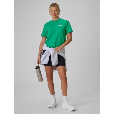 3. T-shirt loose z nadrukiem damski 4F 4FRSS26TTSHF4516-42S