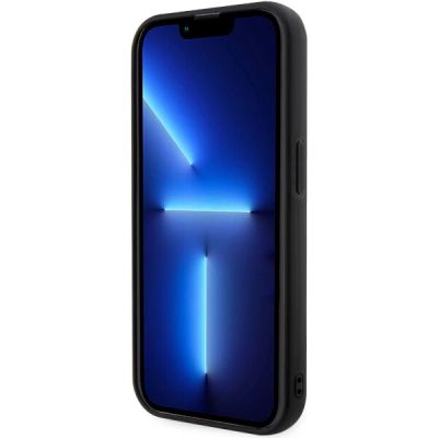 5. Etui Karl Lagerfeld Rubber Choupette 3D na iPhone 14 Pro - czarne