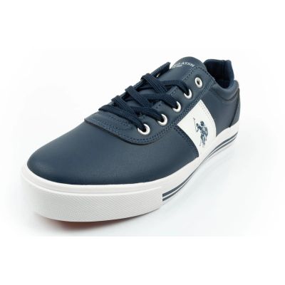 3. U.S. Polo Assn. buty trampki sneakersy męskie modne granatowe wygodne