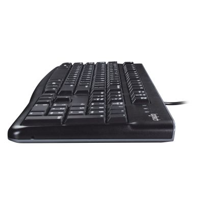 4. Klawiatura membranowa Logitech K120 920-002479 (USB 2.0; (US); kolor czarny)