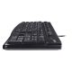 4. Klawiatura membranowa Logitech K120 920-002479 (USB 2.0; (US); kolor czarny)