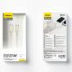 5. Kabel 2w1 Dudao L7SF USB-C - USB-C / Lightning 100W 1.2m - beżowy