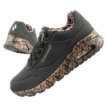 Skechers Uno-Loving Love buty sneakersy sportowe damskie modne czarne