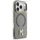 4. Etui Karl Lagerfeld IML K Head Logo MagSafe na iPhone 17 Pro - czarne