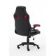 4. Raptor Gaming 437764 fotel do gry Fotel dla gracza Obite siedzisko Czarny, Czerwony