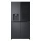 14. Lodówka Side-By-Side LG GMG960EVJE Multi Door 179cm Essence Black Steel czarny mat Total NoFrost podajnik wody