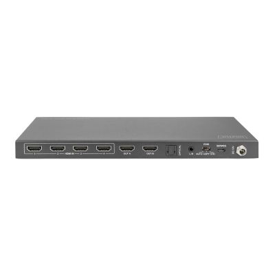 2. Przełącznik/Matrix HDMI 4/2-porty 4K 60Hz UHD HDR HDCP 2.2 EDID audio z pilotem