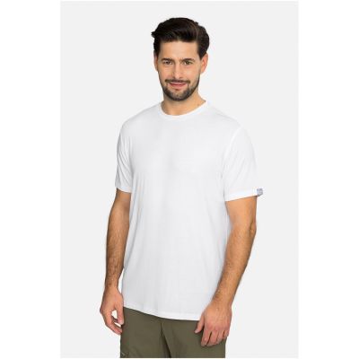 T-shirt męski VIKING Lenta Bamboo Light Man biały   S