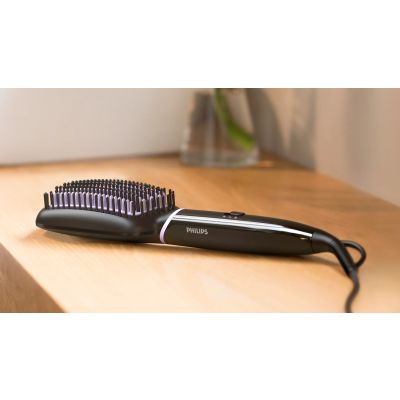 17. Philips StyleCare Duża podgrzewana szczotka do prostowania