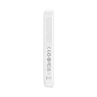 6. Powerbank Baseus Magnetic Mini Air PPCXM06A 6000mAh 20W z kablem Simple Series USB-C - biały