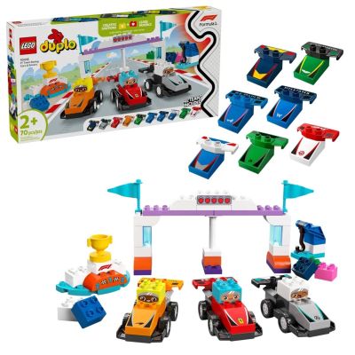 12. LEGO DUPLO TOWN 10445 Bolidy i kierowcy F1
