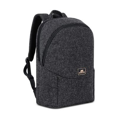 23. Plecak na laptop 15,6", RIVACASE Anvik, 15L, czarny, z materiału wodoodpornego, kieszenie na tablet 10,5", smartfon, dokumenty, akcesoria, butelkę