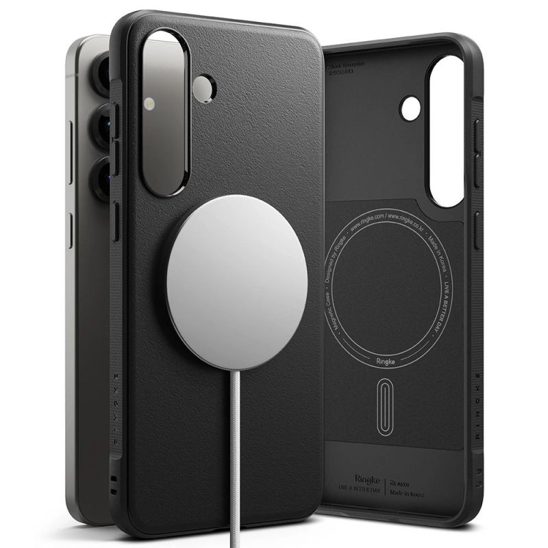 Etui Ringke Onyx MagSafe na Samsung Galaxy S25+ - czarny