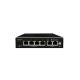 Przełącznik LevelOne FE PoE+ 6-portowy 60W 100Mbps
