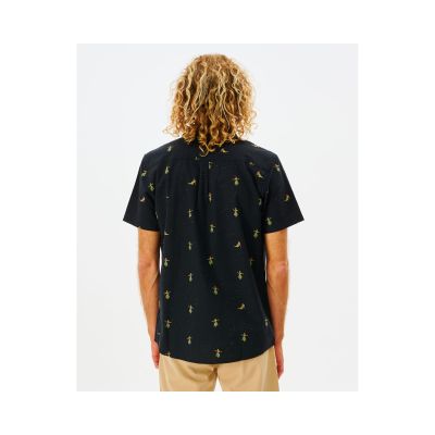 3. Koszula RIP CURL Hula Breach S/S Shirt czarny