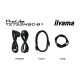 16. Monitor iiyama ProLite T2752MSC-B1 komputerowy 68,6 cm (27") 1920 x 1080 px Full HD LED Ekran dotykowy Czarny