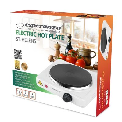 11. ESPERANZA KUCHENKA ELEKTRYCZNA ST. HELENS BIAŁA EKH013W