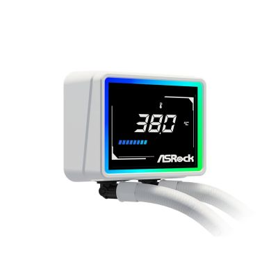 12. Chłodzenie ASRock Challenger White 240 Digital