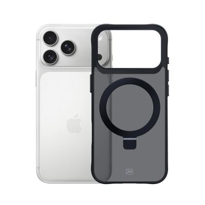 11. Etui 3mk Smoke Case Mag&Stand na iPhone 17 Pro - czarne