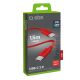 2. Kabel SBS TECABLETISSUETCCR USB-C - USB-C 1,5m 60 W w oplocie - czerwony