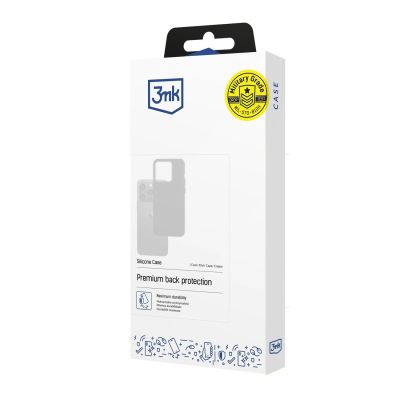 4. Etui 3mk Silicone Case na Samsung Galaxy S25+ - czarne