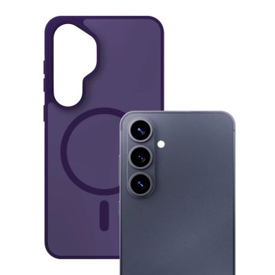 4. Etui 3mk Smoke MagCase na Samsung Galaxy S26 - fioletowe