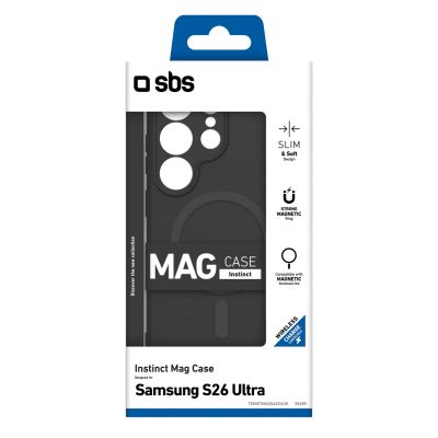 2. Etui SBS Instinct Mag na Samsung Galaxy S26 Ultra kompatybilne z MagSafe - czarne